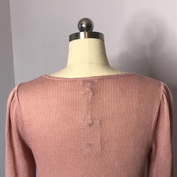 Lucky Brand Balloon Sleeve Tied Top- Medium- NWT - Picture 9 of 11